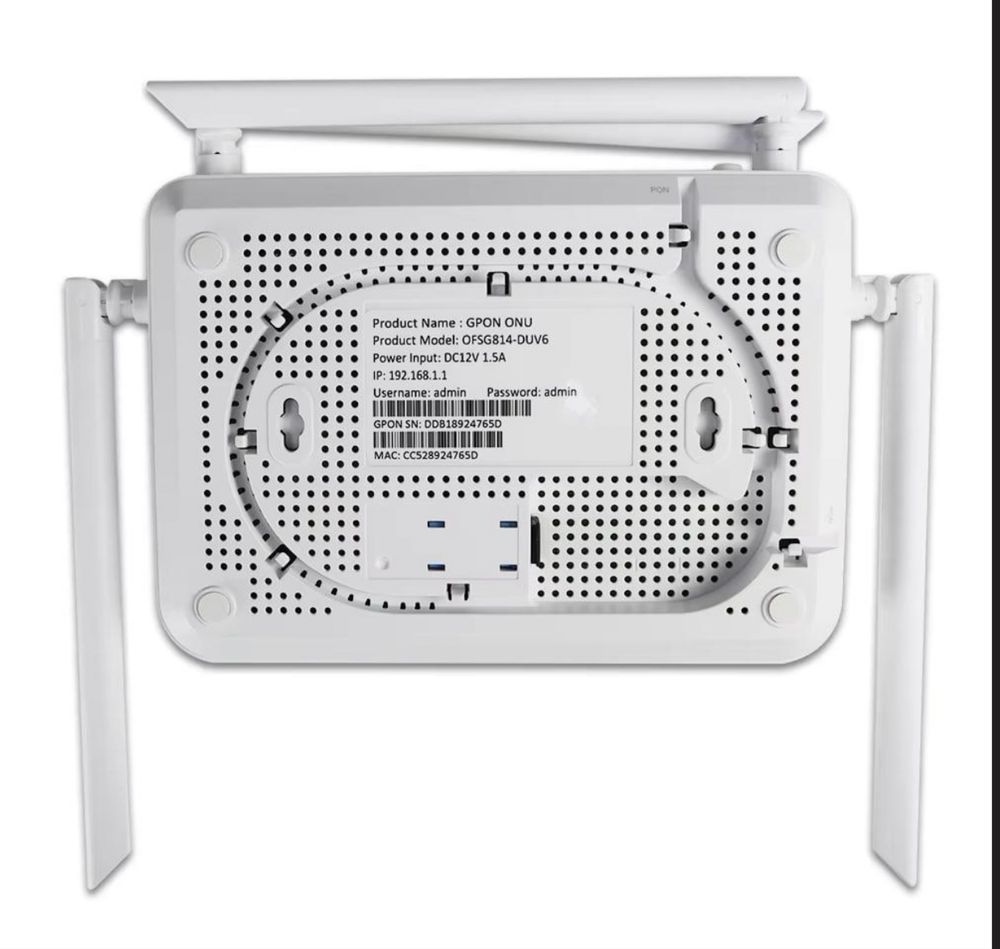 GPON розумний роутер AX3000 WiFİ 6 160 Мгц GPON ONU UPC USB 2.0 1TEL S