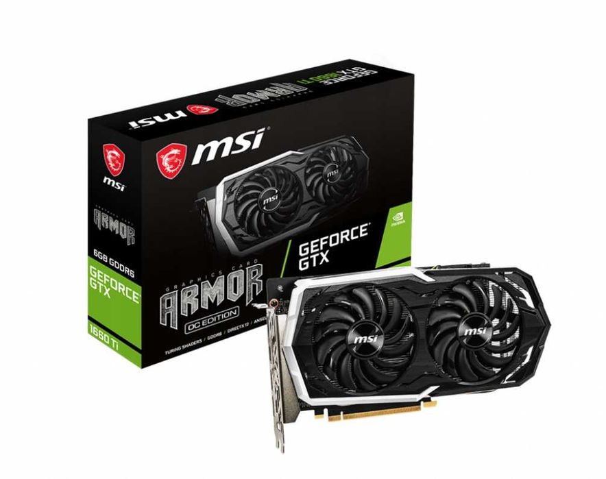 MSI GeForce GTX 1660 TI Armor 6G OC