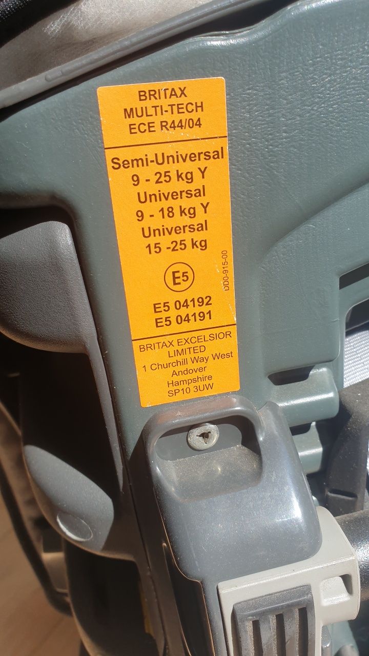 Cadeira auto Britax