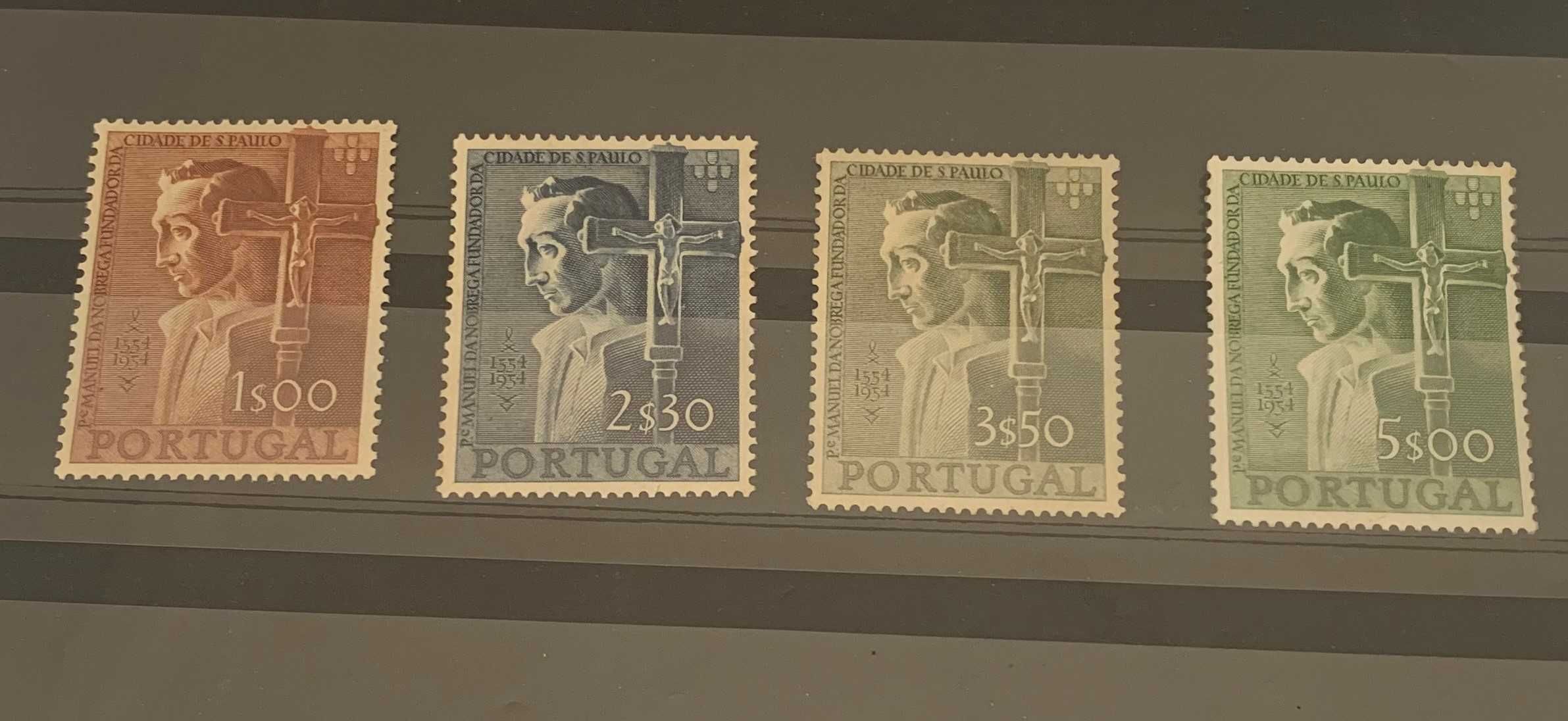 Selos IV Centenário da Fundação da Cidade de São Paulo de 1954 - novos