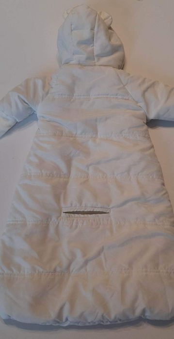 Kombinezon niemowlęcy dziewczęcy zimowy r. 50-56