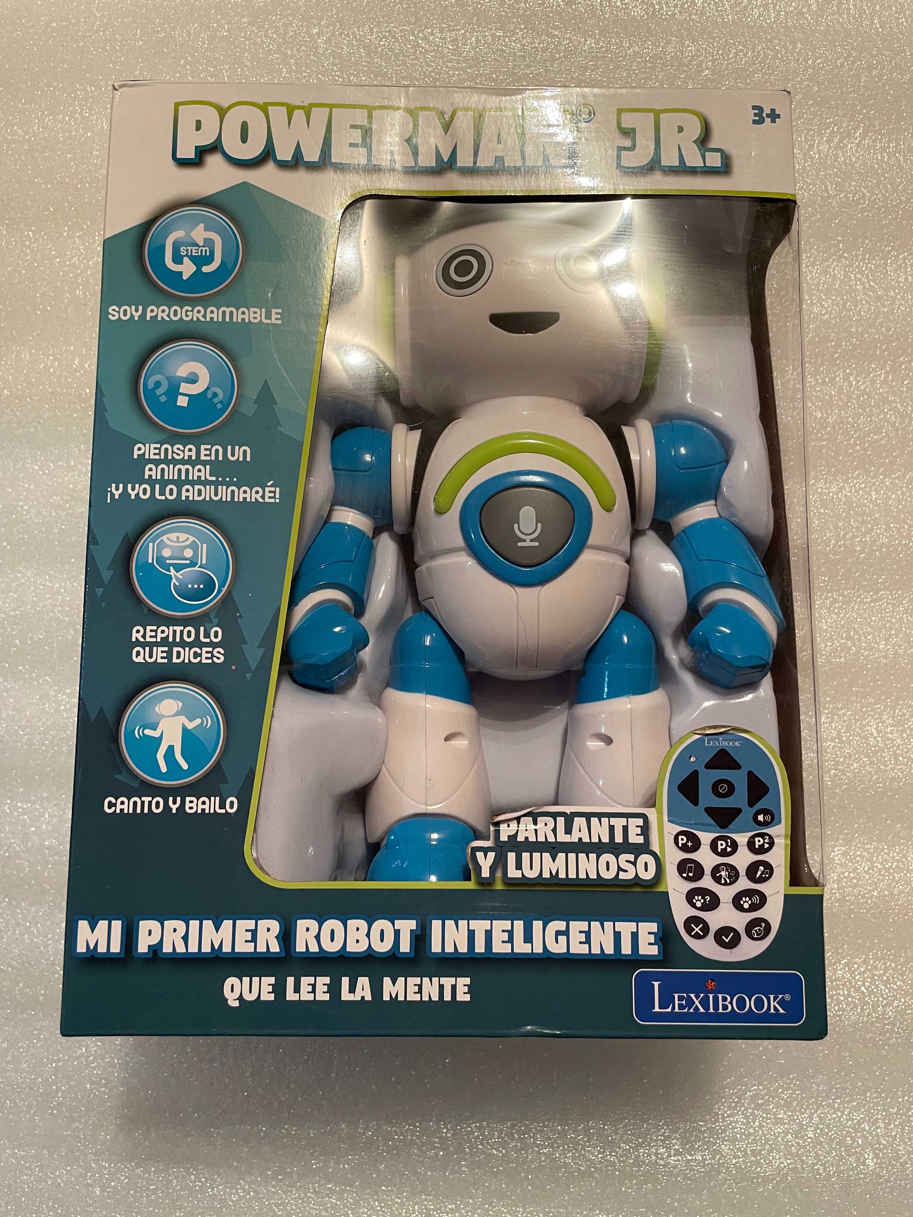 LEXIBOOK Powerman Junior j. ang robot interaktywny 24 cm