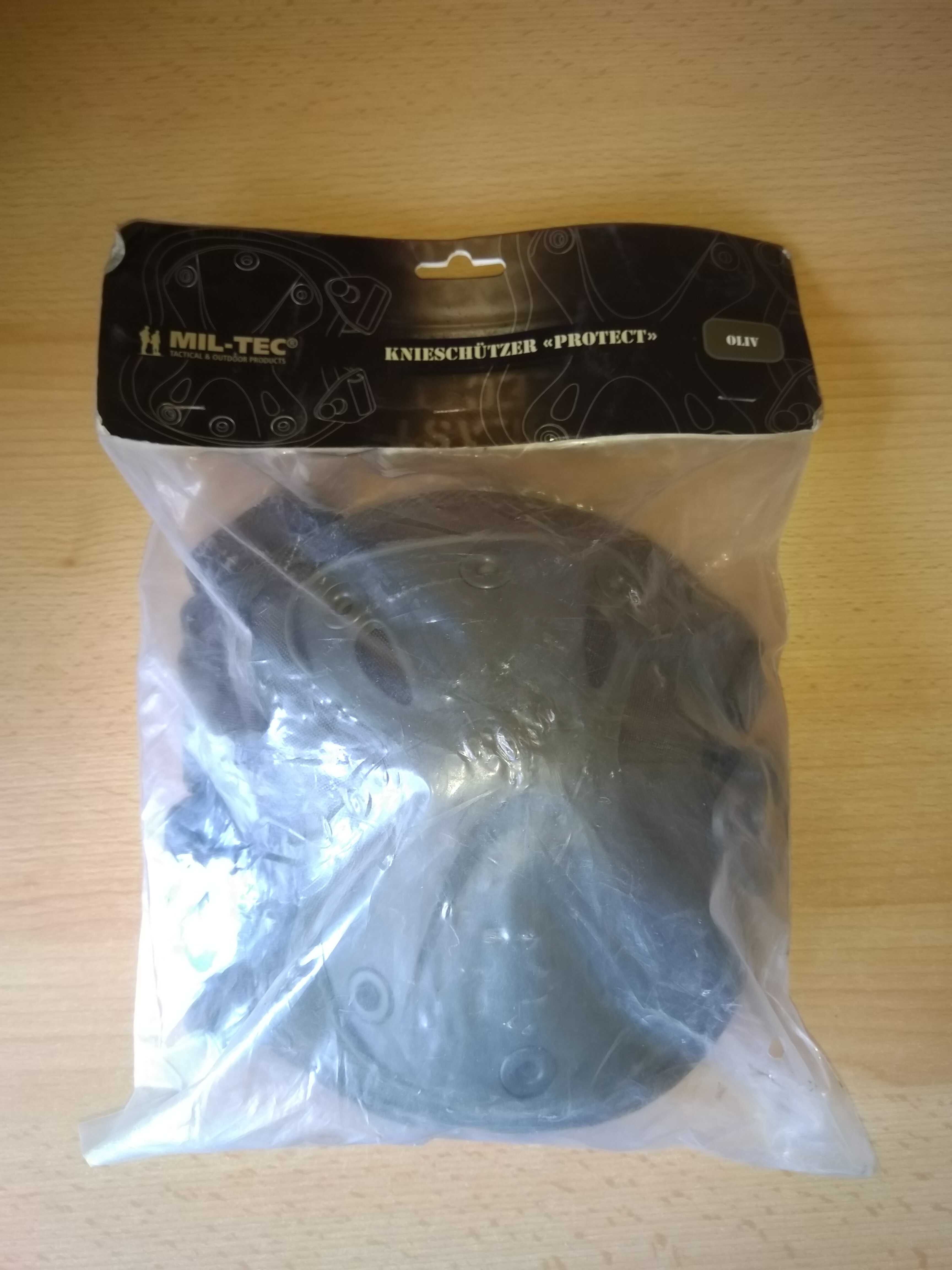 Налокотники Mil-Tec Protect Elbow Pads Green OD 16232301. Новые.