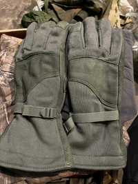 Rękawice taktyczne zimowe Masley GORE-TEX US Army FOLIAGE skóra NOMEX