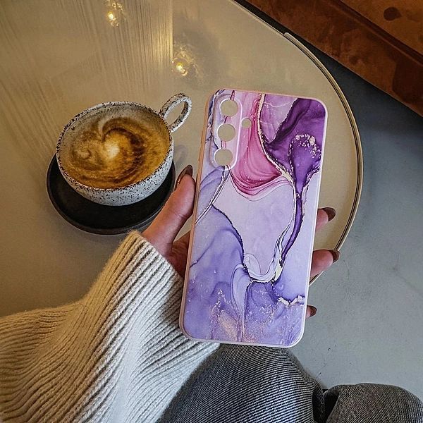 Etui Tech-Protect Icon na Xiaomi Redmi Note 13/5g - różowo-fioletowe