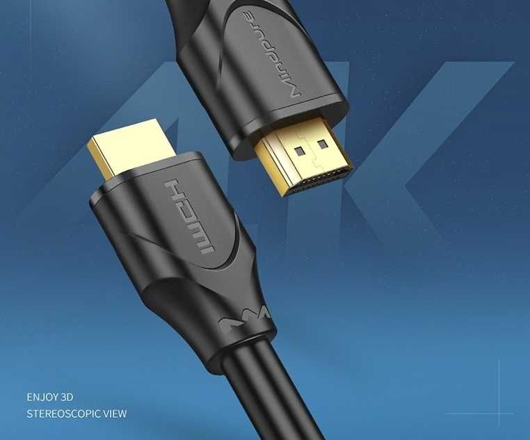 Kabel HDMI 3 metrowy Mindpure 4K 60 Hz | Miedź Premium