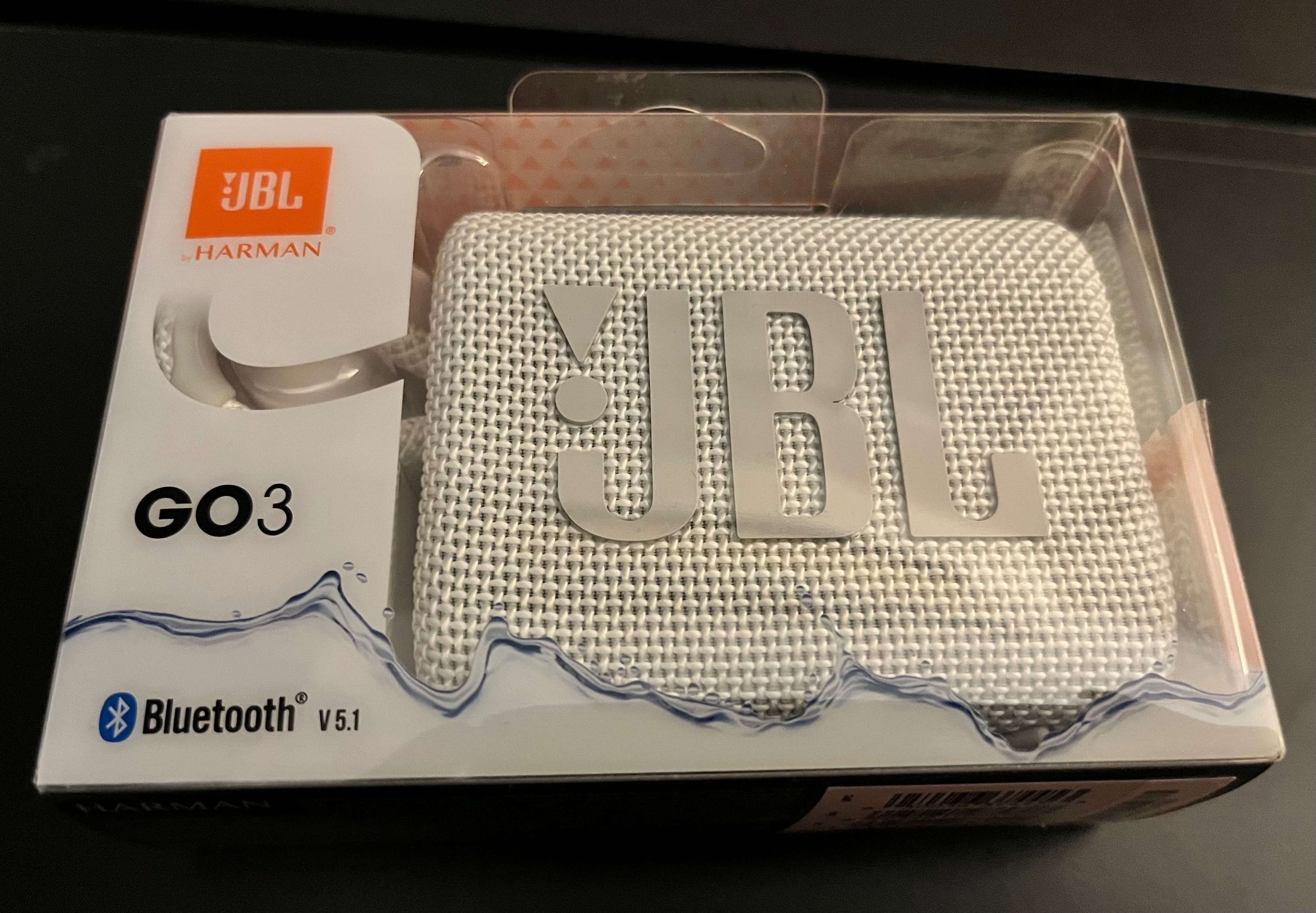 Колонка JBL Go 3 White