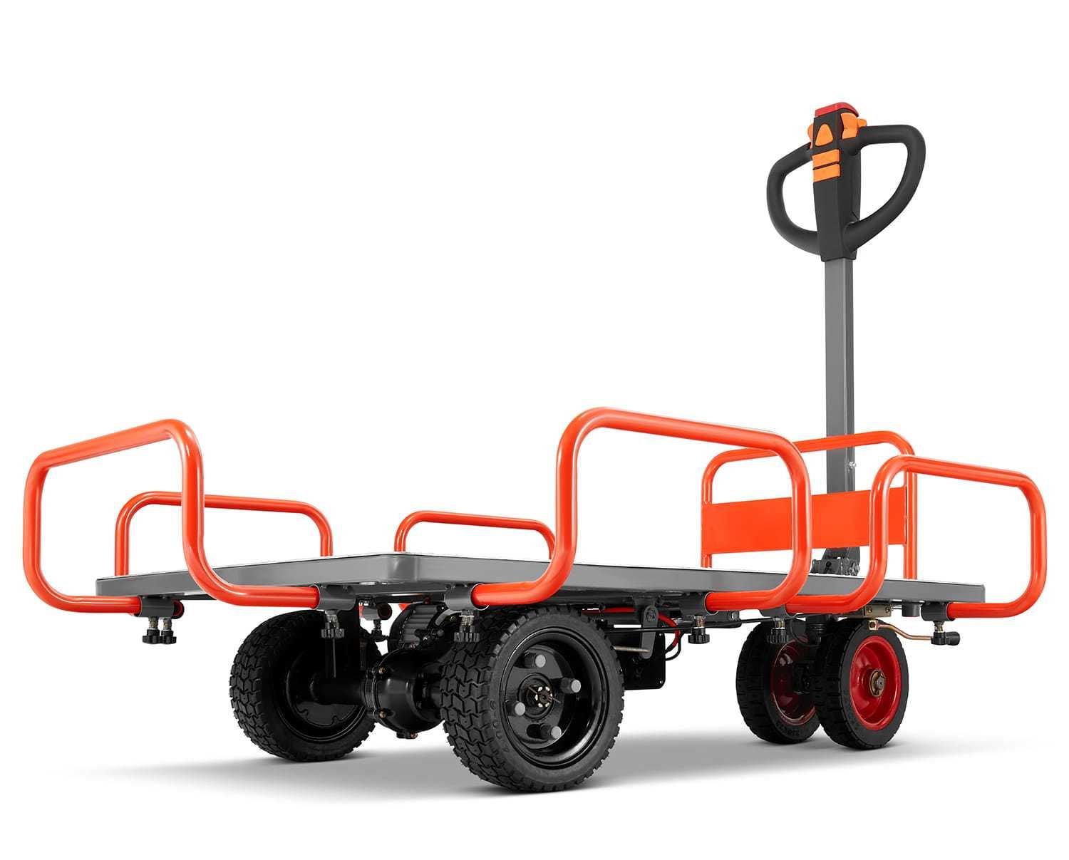 Wózek ręczny transportowy z napędem elektrycznym Bäumr-AG 400 kg