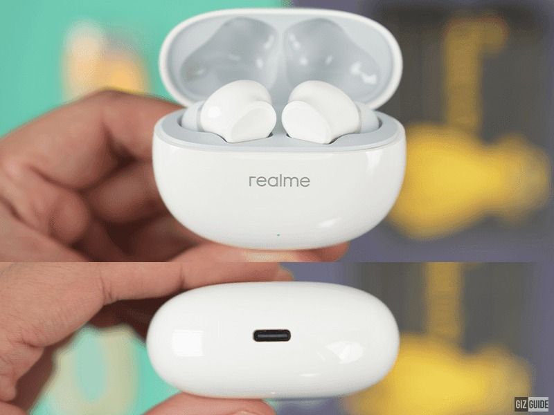Бездротові TWS навушники Realme Buds T100 білі
