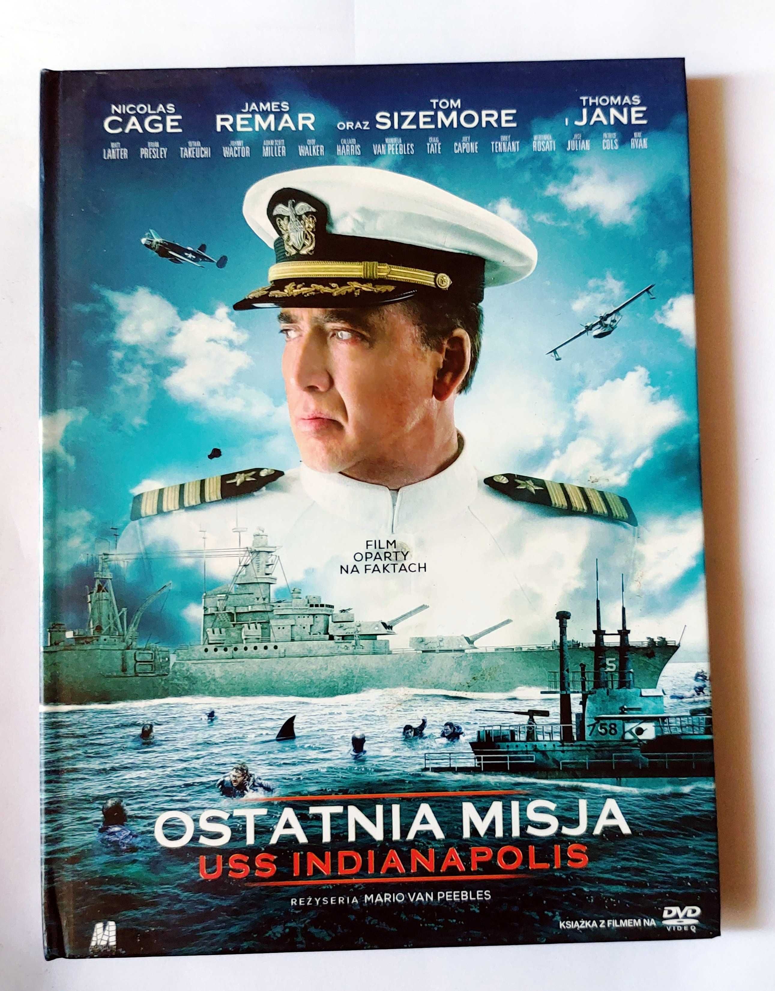 OSTATNIA MISJA | książka z filmem na DVD