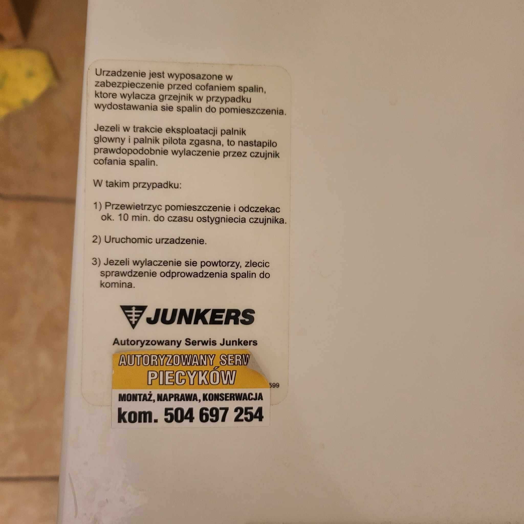 piecyk używany marki Junkers MaxiPower WRP 11-2B 23