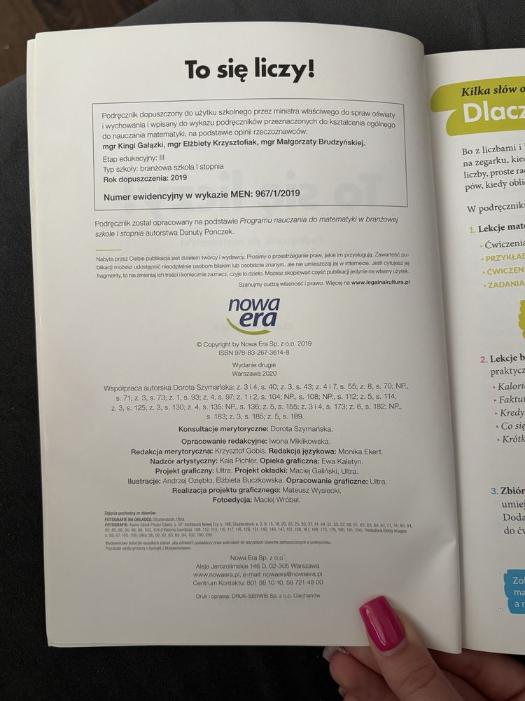 To sie liczy 1 podrecznik nowa era