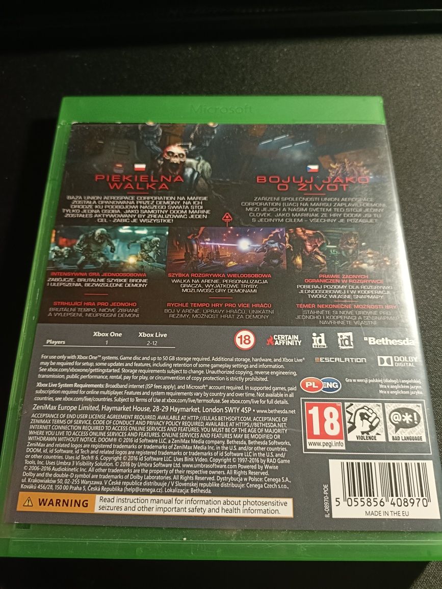 Gra Doom Xbox One