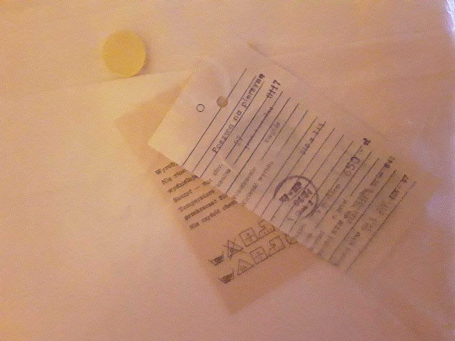 Sprzedam poszwe na koldre 210 x 148, biala, 100% bawelna
