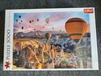 Puzzle trefl 3000 balony nad Kapadocją