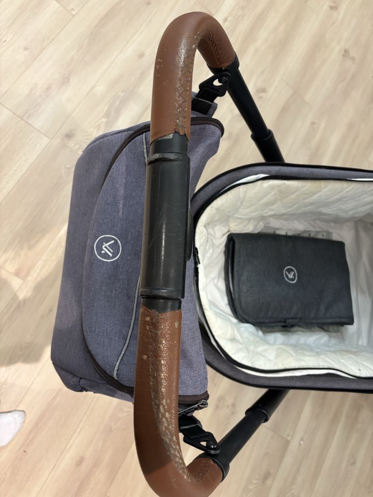 Wózek 2w1 gondola + spacerówka Muuvo Quick