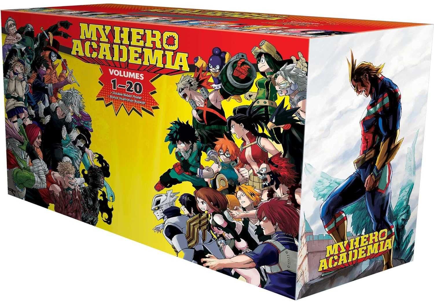 Манга Моя геройская академия My Hero Academia Box Set 1 (vol 1-20)