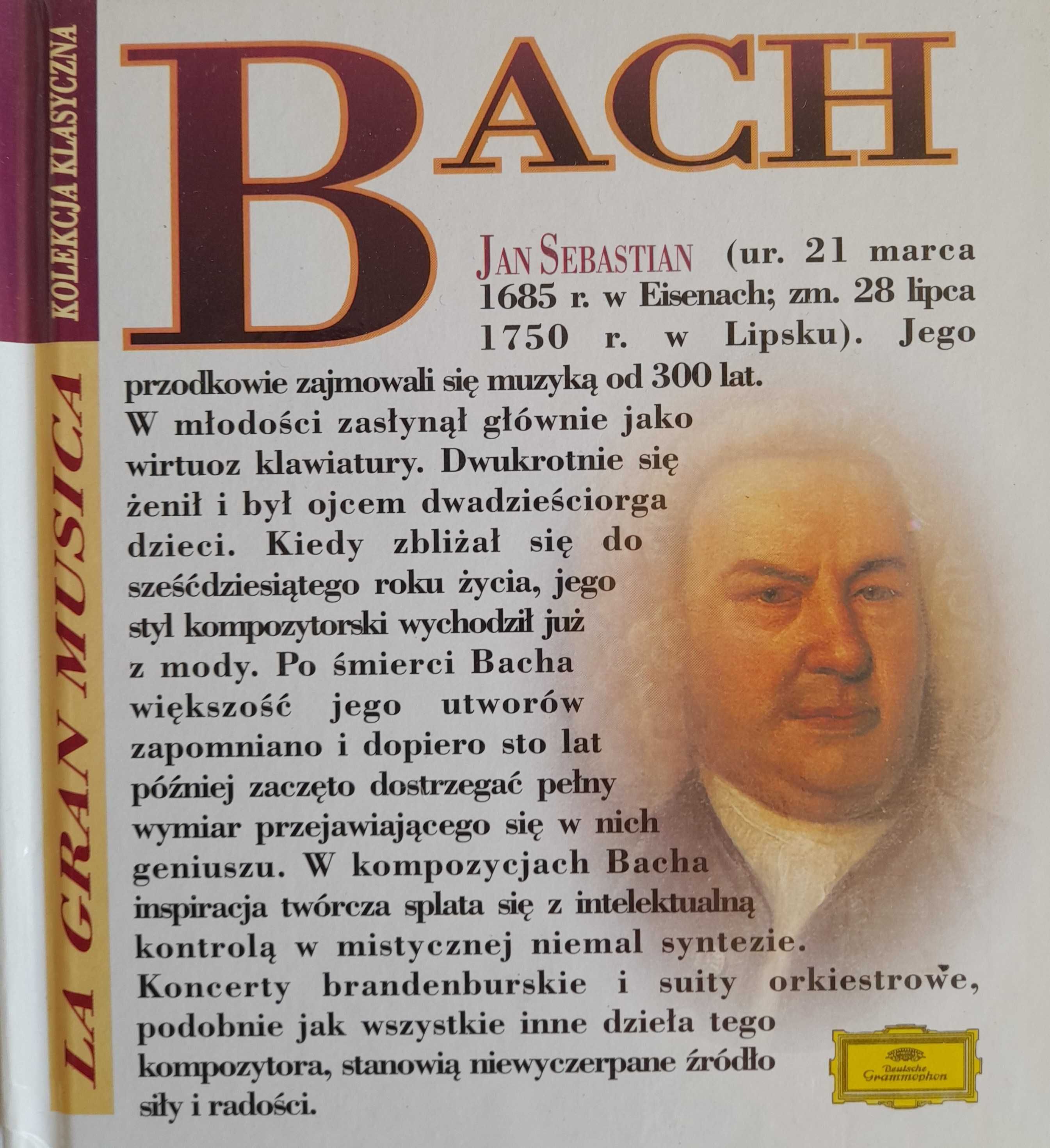 La Gran Musica BACH (książka + CD)
