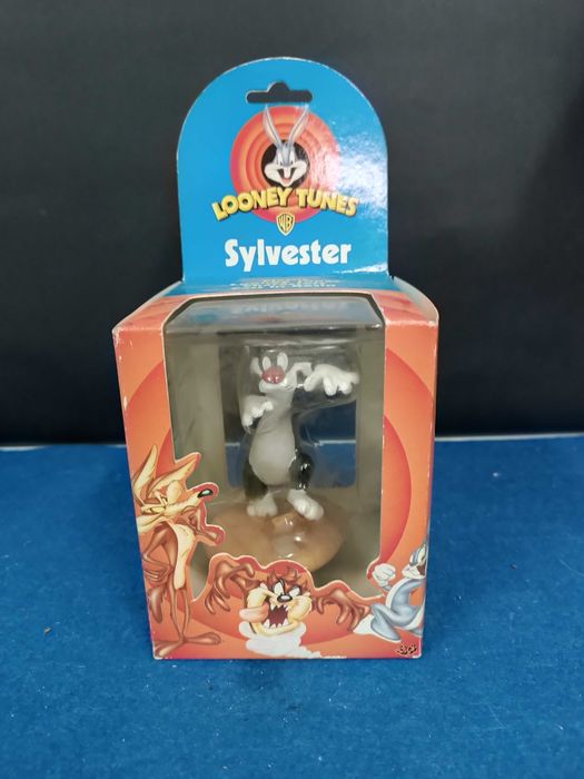Estatueta vintage alusiva ao Sylvester ( Gato) dos Looney Toons. Nova