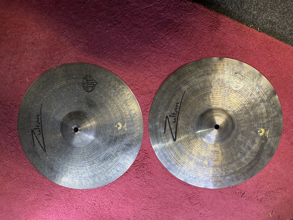 Zultan 14" Hi-Hat "dalge" Dark Matter