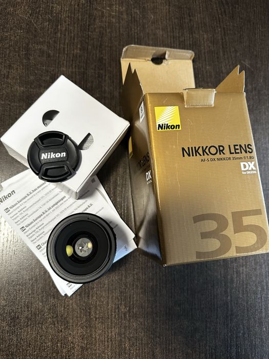 Nikon AF-S DX NIKKOR 35mm f/1.8G – JAK NOWY, Mało Używany!