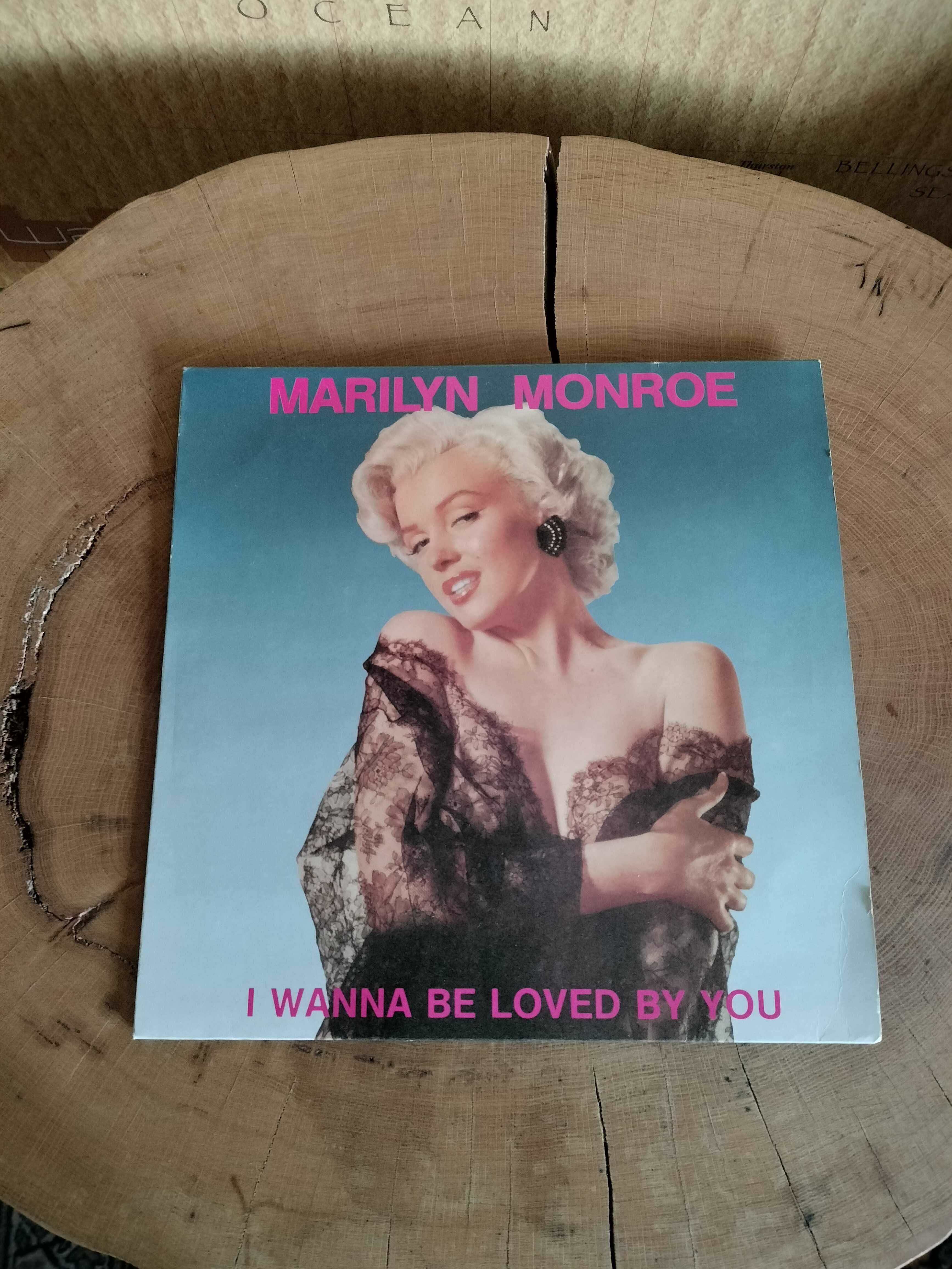 płyta winylowa Marylin Monroe I wanna be loved by you UNIKAT