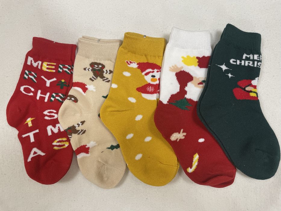Різдвяні дитячі носочки розмір 29-32