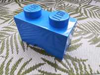 Pojemnik Box pudełko LEGO Brick 2 1x2 Mały, Różne kolory