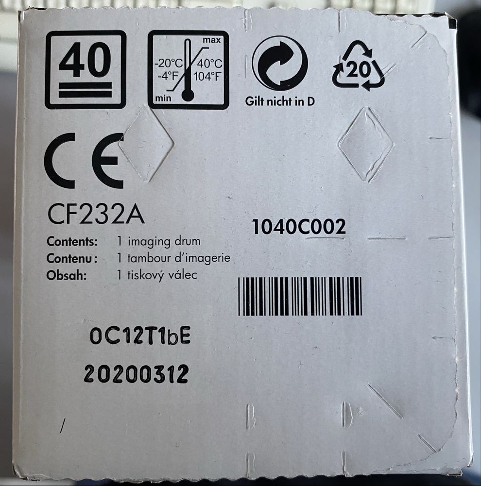 Драм картридж HP 32A (CF232A) +  картридж 30X