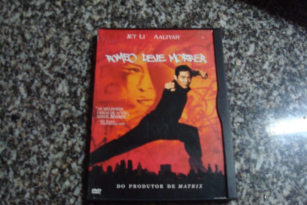 8 filmes originais jet li , dragao vermelho,heroi,romeo deve morrer