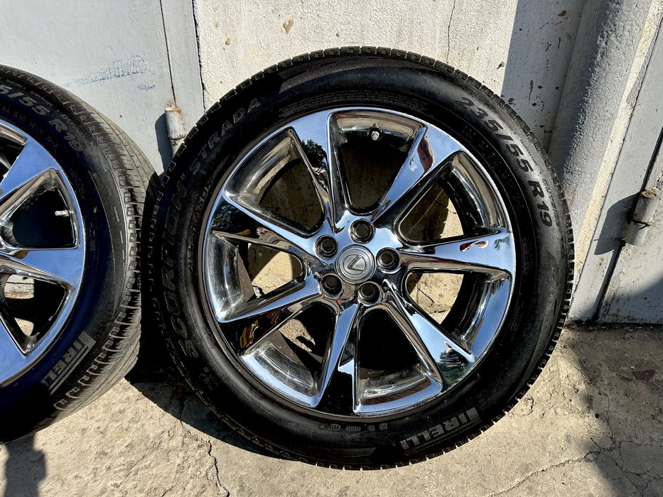 Диски 5 114.3 r19 lexus toyota резина 235/55 r19