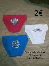 Conjunto 6 Cuecas Crianca