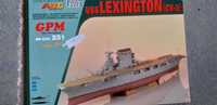 USS Lexington model kartonowy