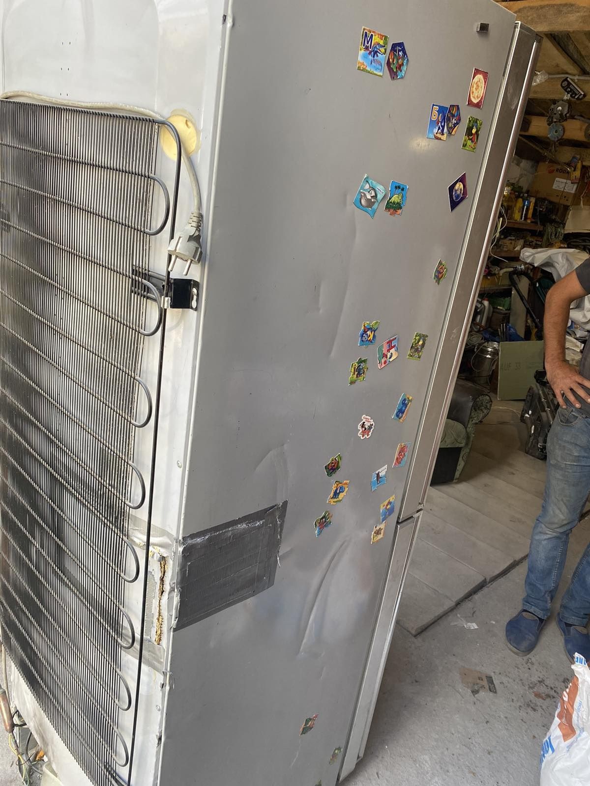 Холодильник LG із зеркальними дверцятами