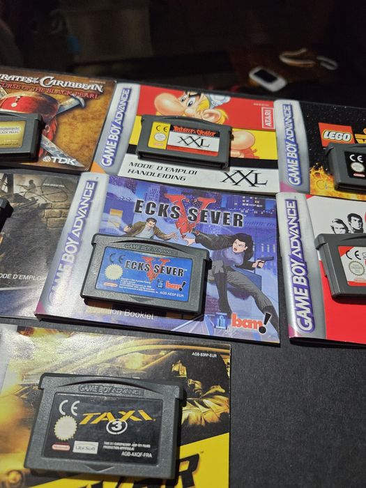 Lote de jogos de gameboy