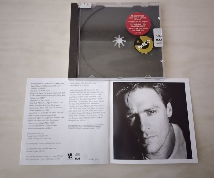 Bryan Adams waking up the neighbours CD