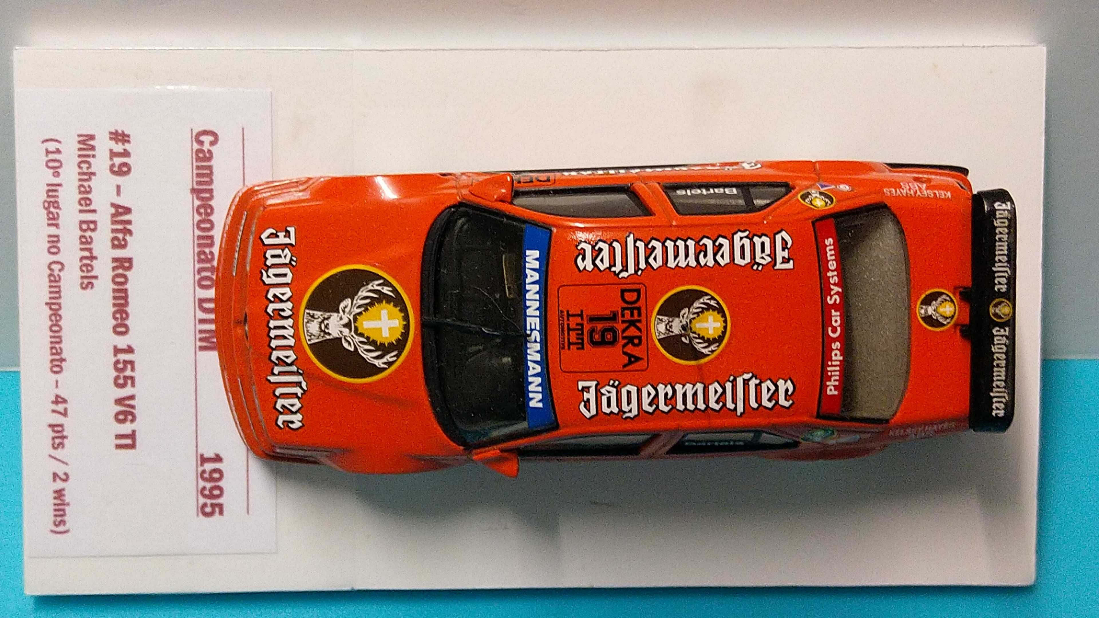 Alfa Romeo 155 V6 TI #19 - Campeonato DTM 1995 - Minichamps esc 1/43