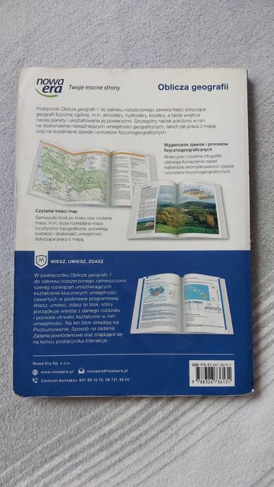 Geografia rozszerzona kl.  1
