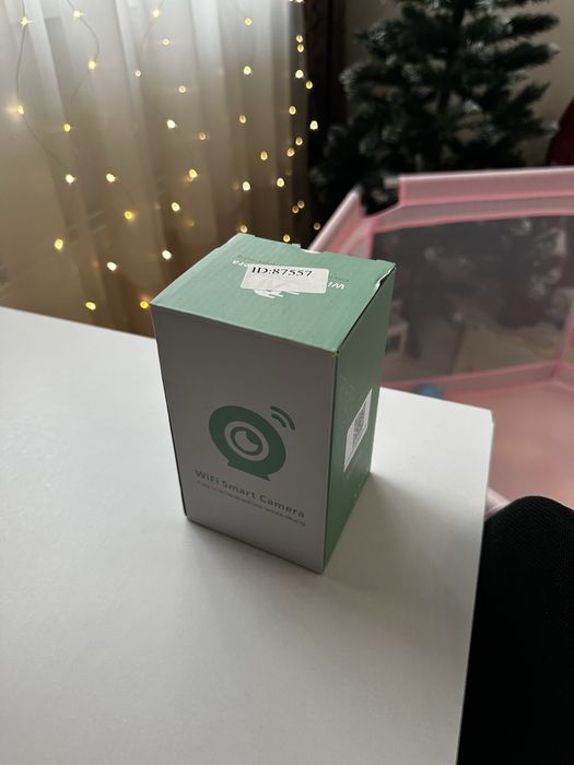 Поворотна Wi-Fi камера з нічним баченням | Tuya Smart | Відеоняня