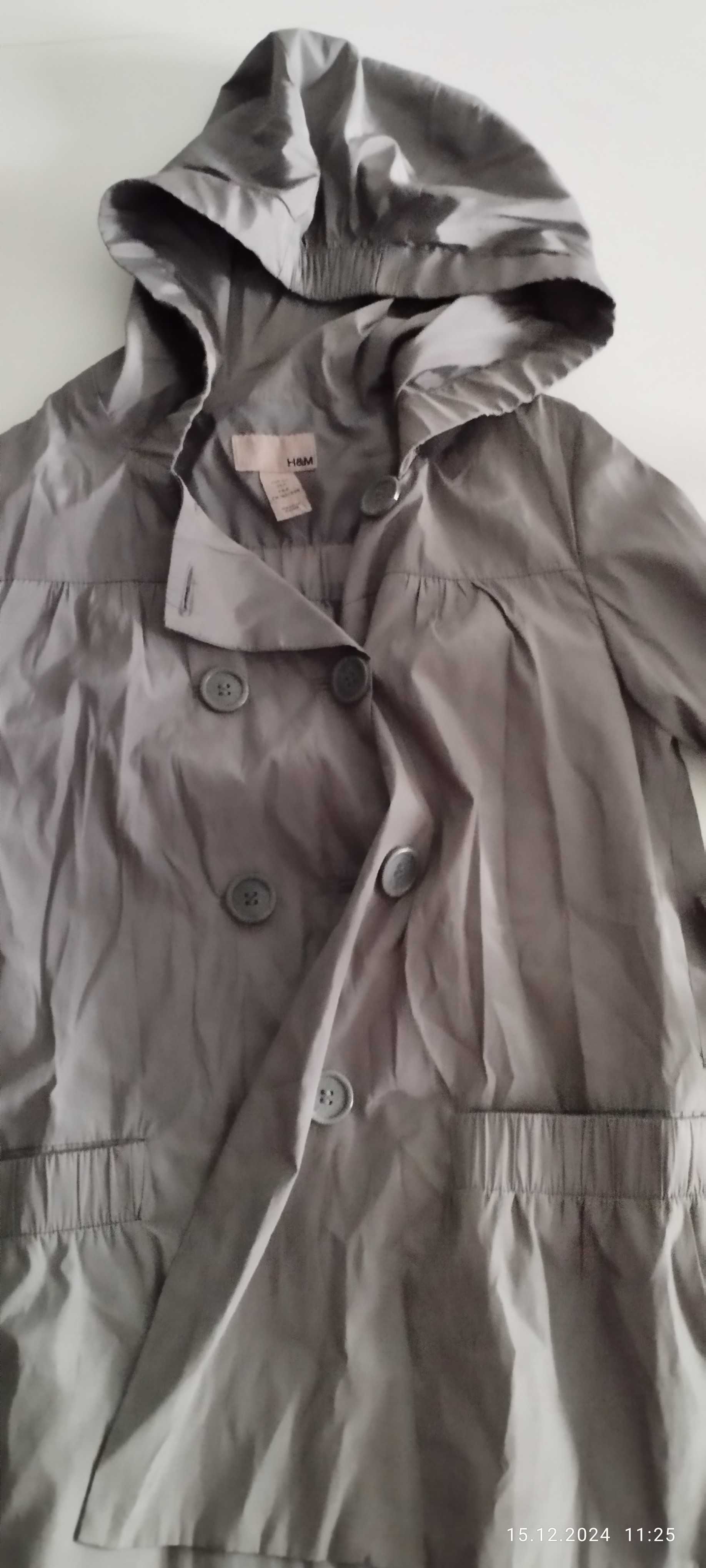 Narzutki kurtka jeansowa H&M/ żakiet H&M/żakiet etno XS