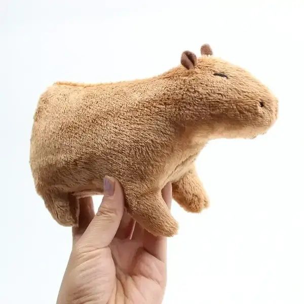 Мягкая игрушка Капибара 20 см Capibara, Капибара, Коричневый