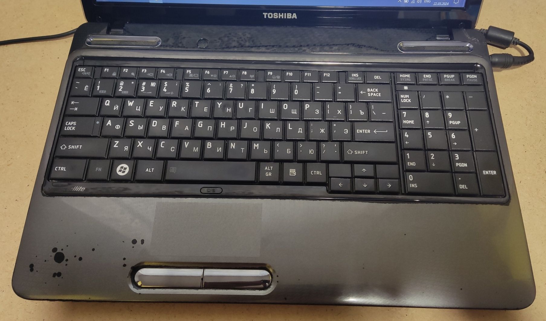 Потужний ноутбук Toshiba L655 15.6" на i5