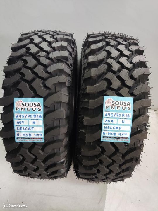 2 pneus novos 245-70r16 nelcaf ( recauchutados) oferta dos portes