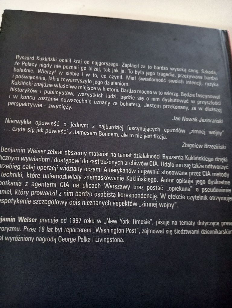 Ryszard Kukliński Życie ściśle tajne - Weiser
