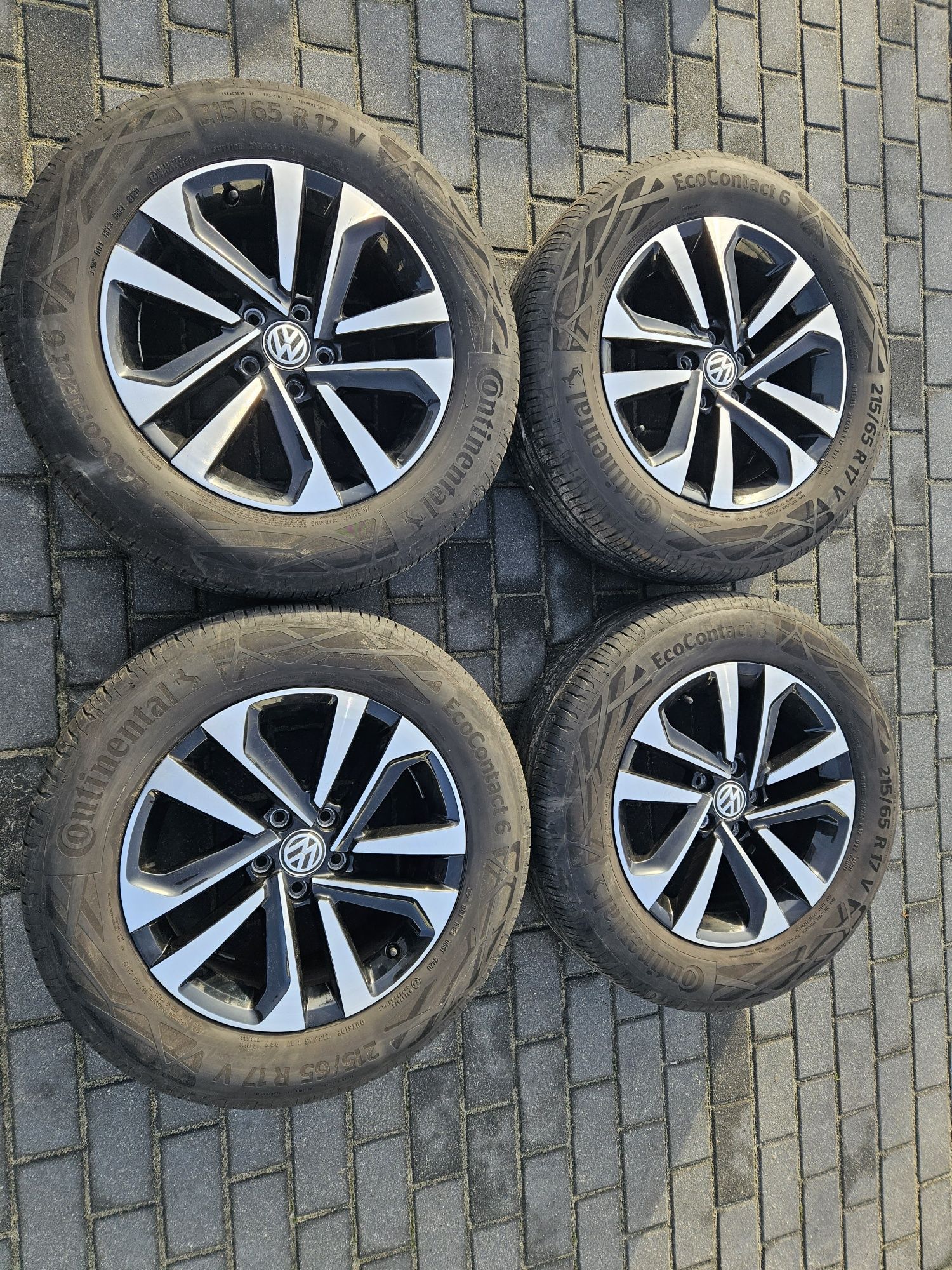 Alufelgi 17 Koła Vw Tiguan II Allspace lato