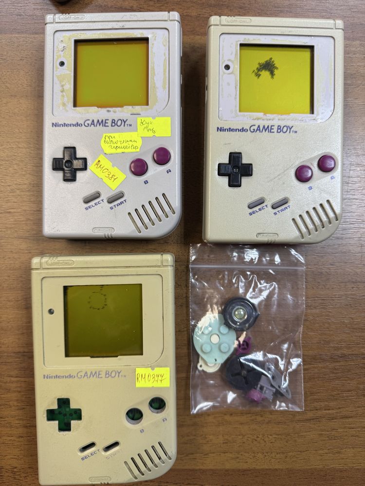 Приставка Консоль 3шт Nintendo Game Boy Classic Оригінал