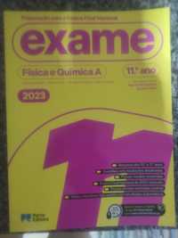 Livro Exame Fisico e Quimica 11 ano 2023