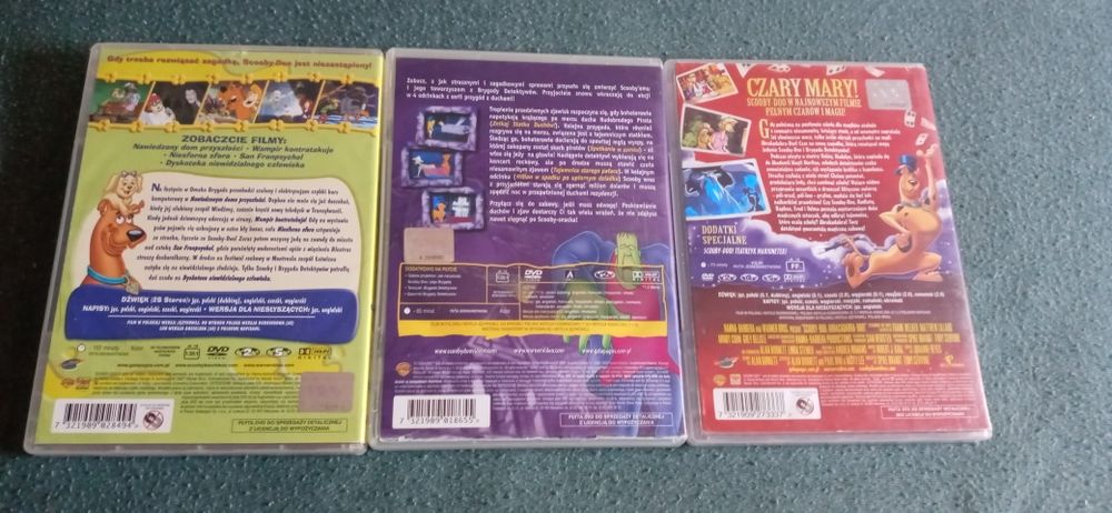 Scooby Doo 3 x DVD