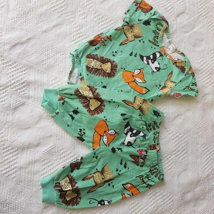 Komplet niemowlęcy body spodenki 62-68, 0-6m