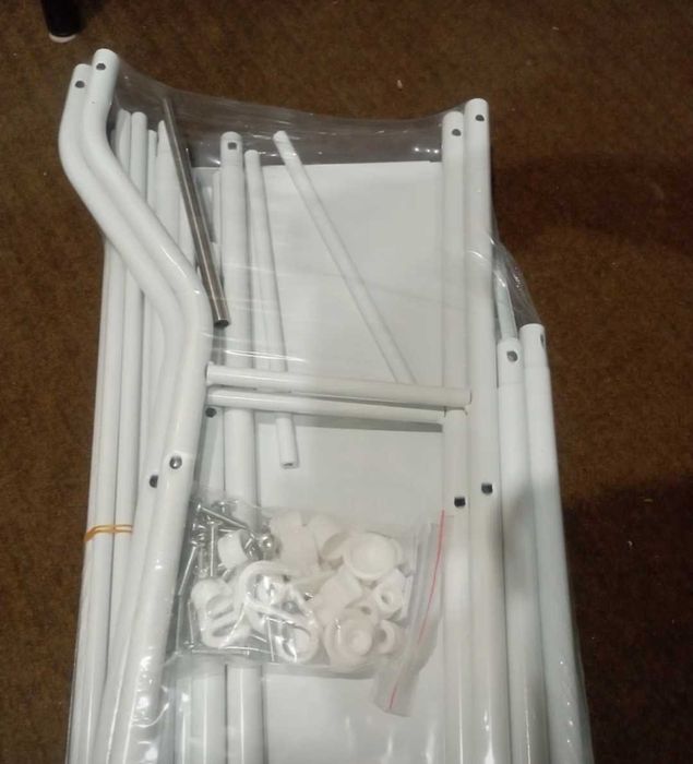 Стеллаж 3 полки 1,55 стійка стілаж в ванну стойка над машинкою